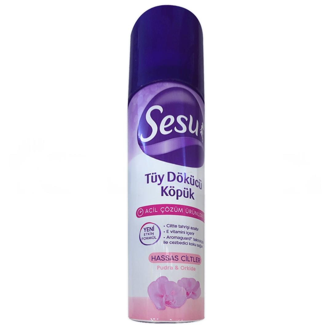 Sesu Tüy Dökücü Köpük Hassas Tüyler 150 ml