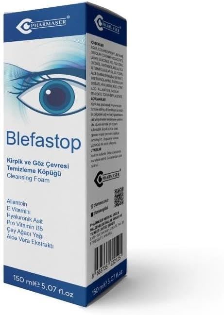 BLEFASTOP KIRPIK KAS TEMIZLEME KOPUGU 150 ML