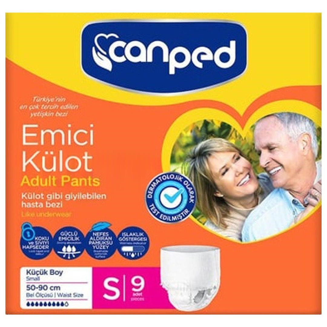 Canped Emici Külot Small 9'lu