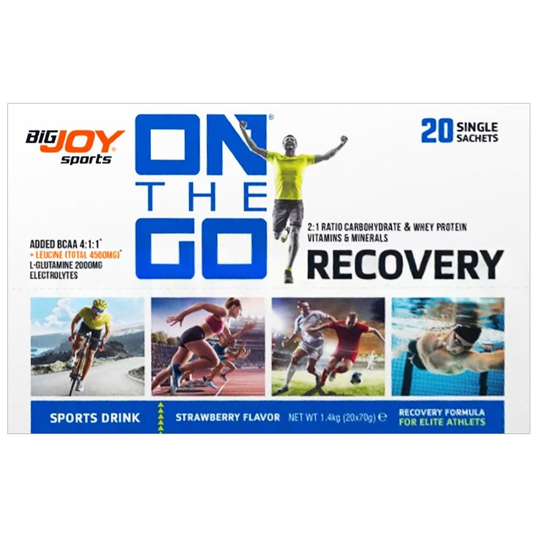 On The Go Recovery Sports Drink Çilek Aromalı 70 gr x 20 Saşe