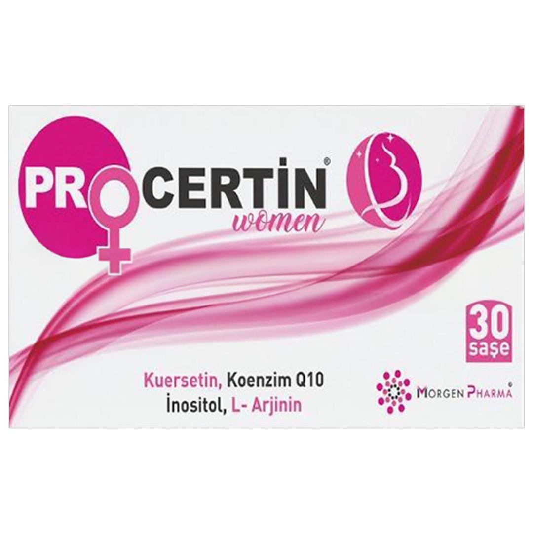 Procertin Women L-Vitamin C L-Arjinin Koenzim Q10 30 Saşe