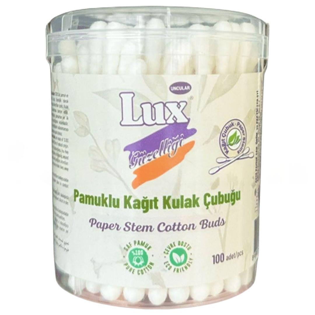 Lux Pamuklu Kağıt Kulak Çubuğu 100'lü