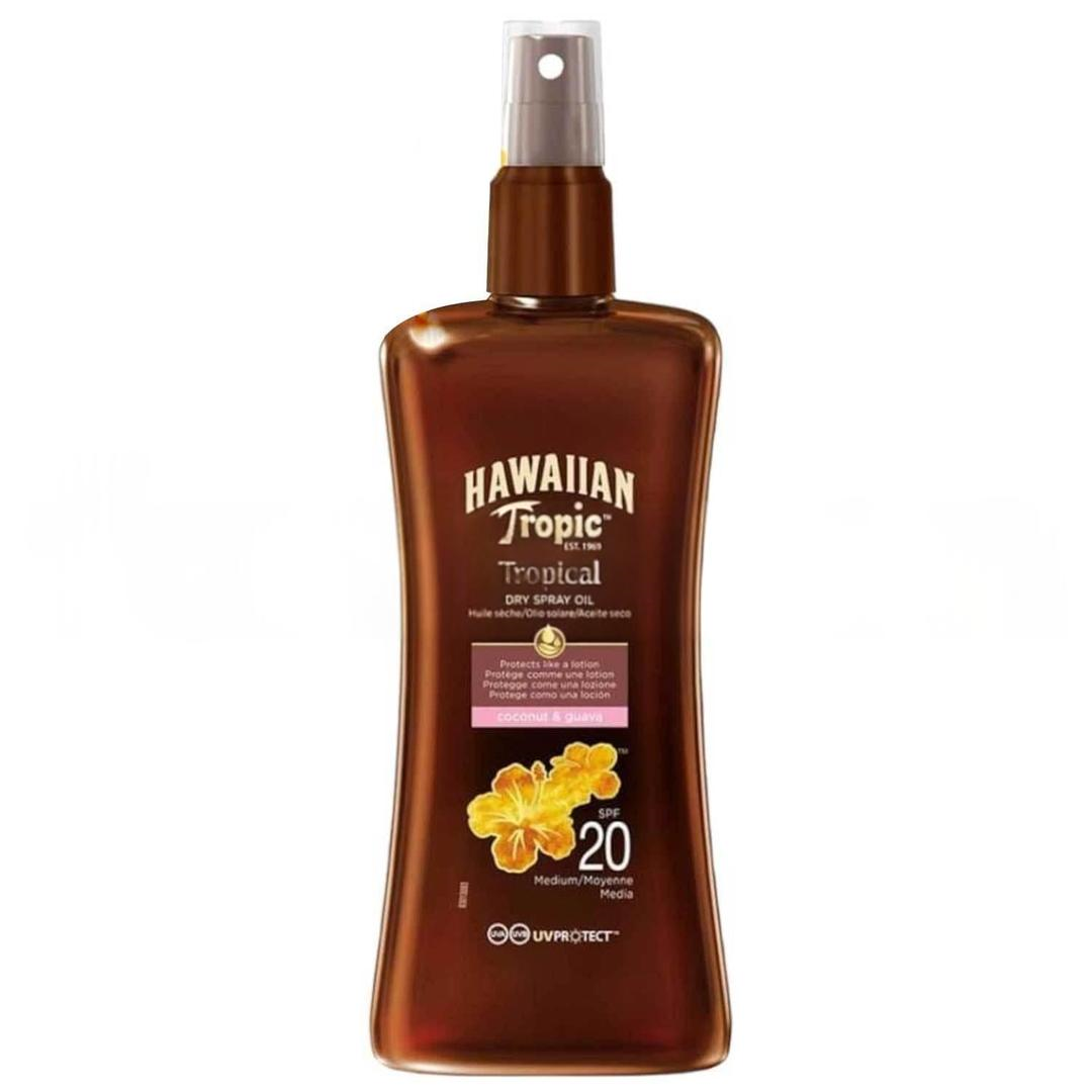 Hawaiian Tropic Protective Dry Spray Oil Bronzlaştırıcı Yağ SPF20 200 ml