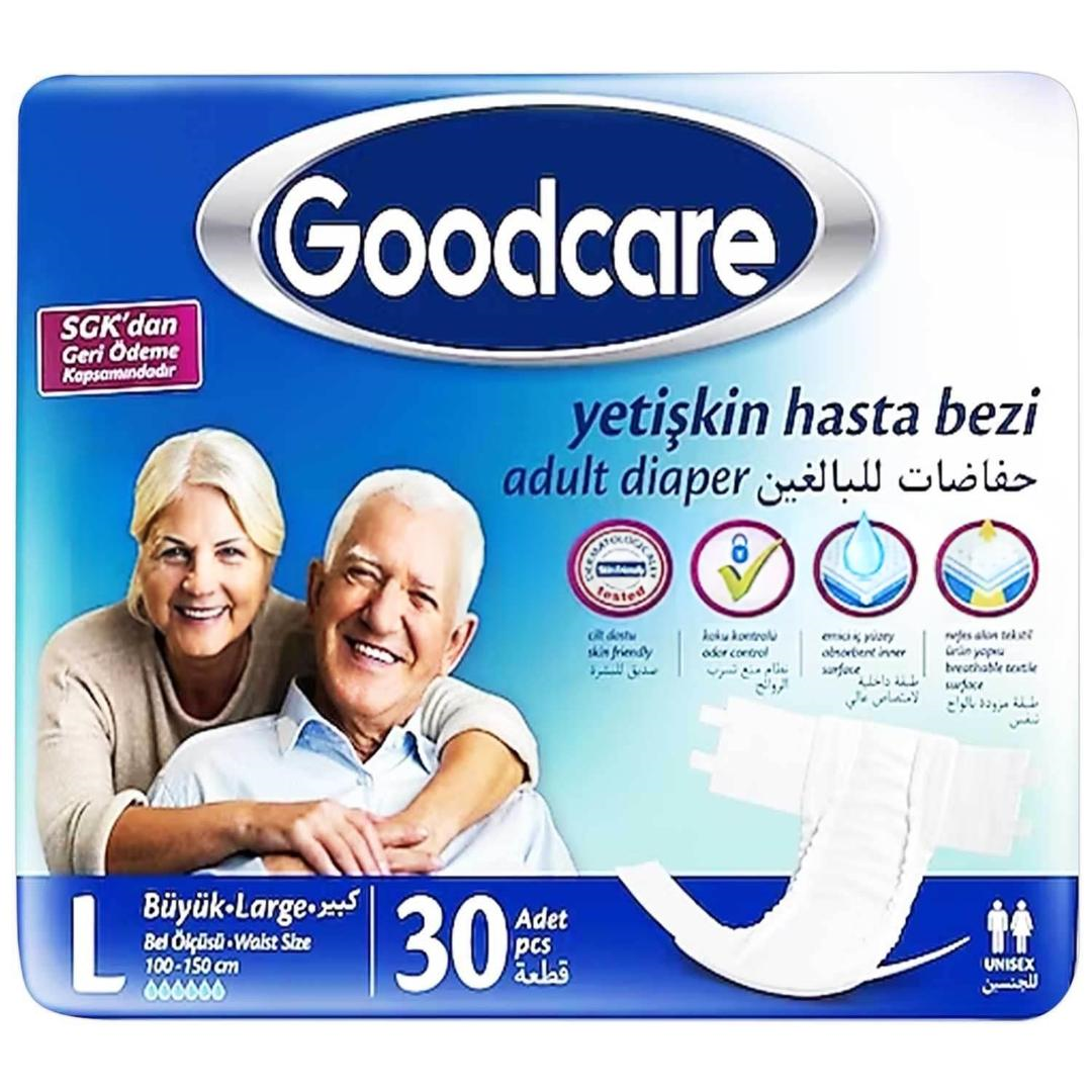 Goodcare Belbantlı Hasta Bezi Large 30'lu