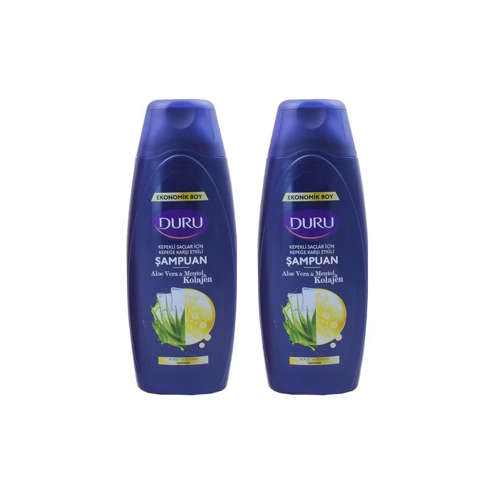 Duru 700 ml Aloe Vera Mentol Kolajen Kepeğe Karşı Etkili Şampuan