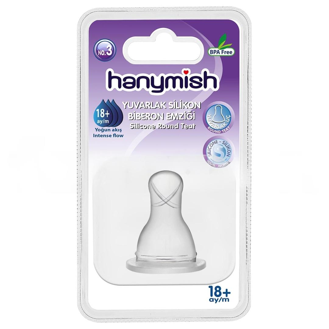 Hanymish 462 Silikon Biberon Emzik Ucu No: 3