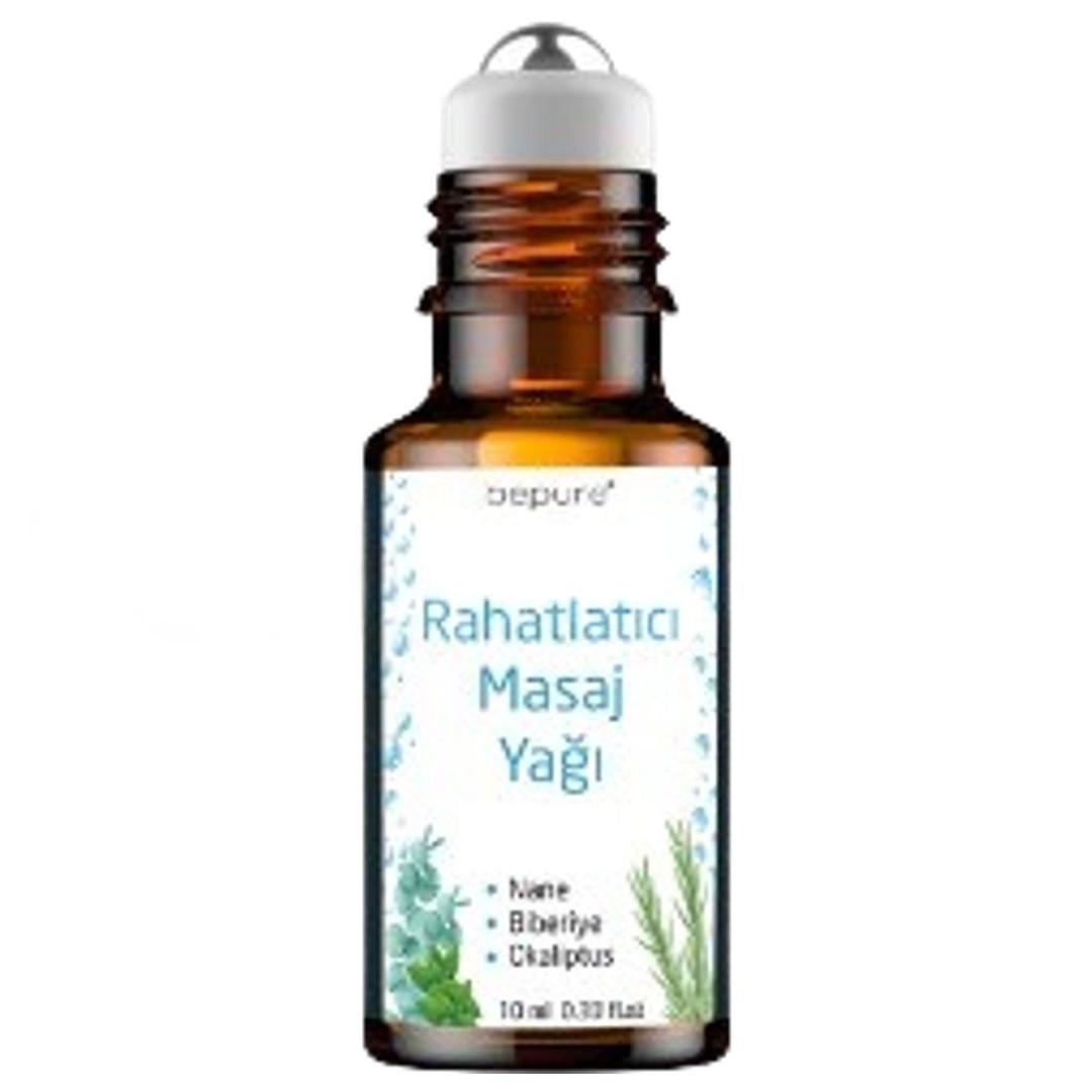 Bepure Nane ve Okaliptus İçeren Rahatlatıcı Masaj Yağı 10 ml