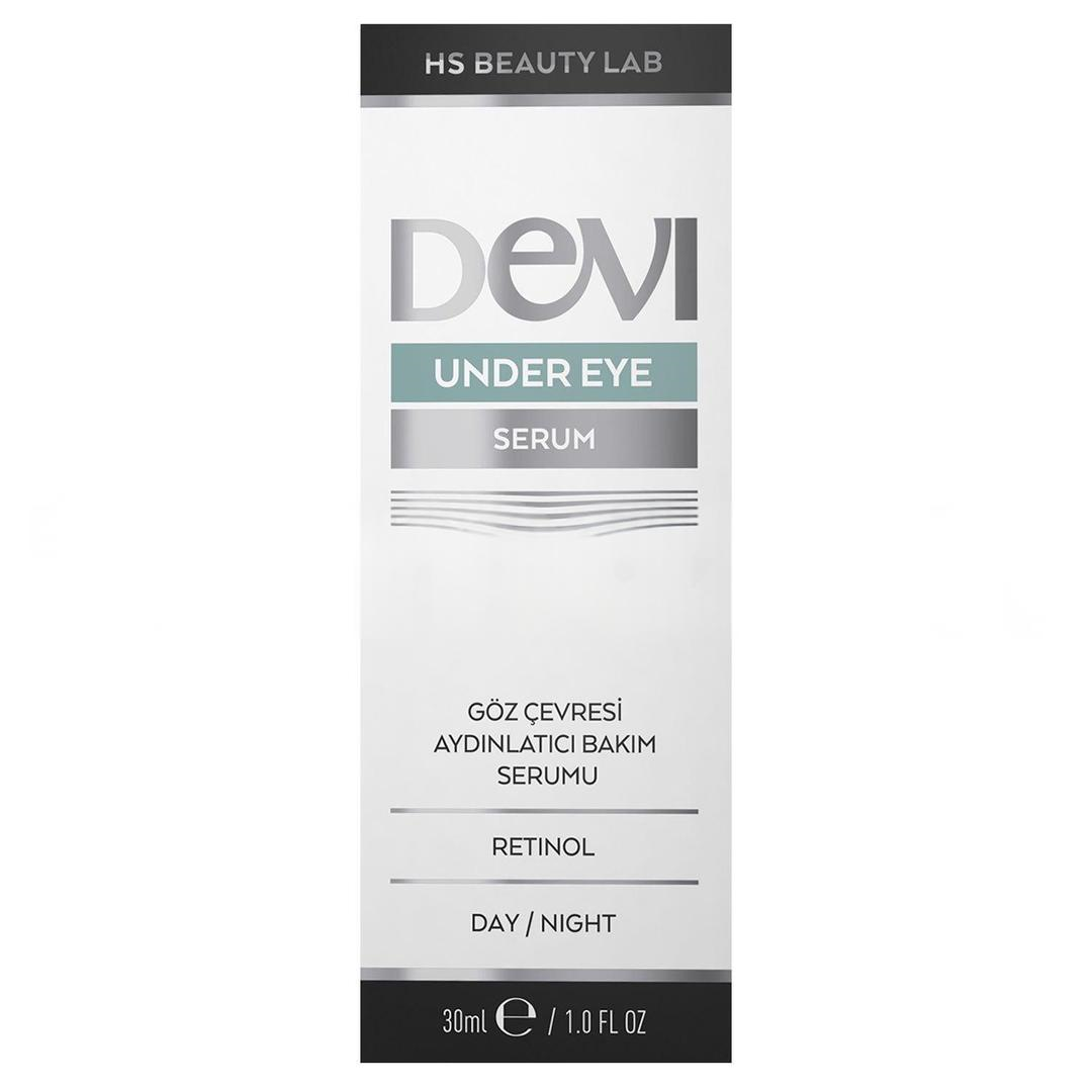 Devi Under Eye Serum Kırışıklık Azaltıcı Koyu Halka Giderici Göz Altı Serumu 30 ml