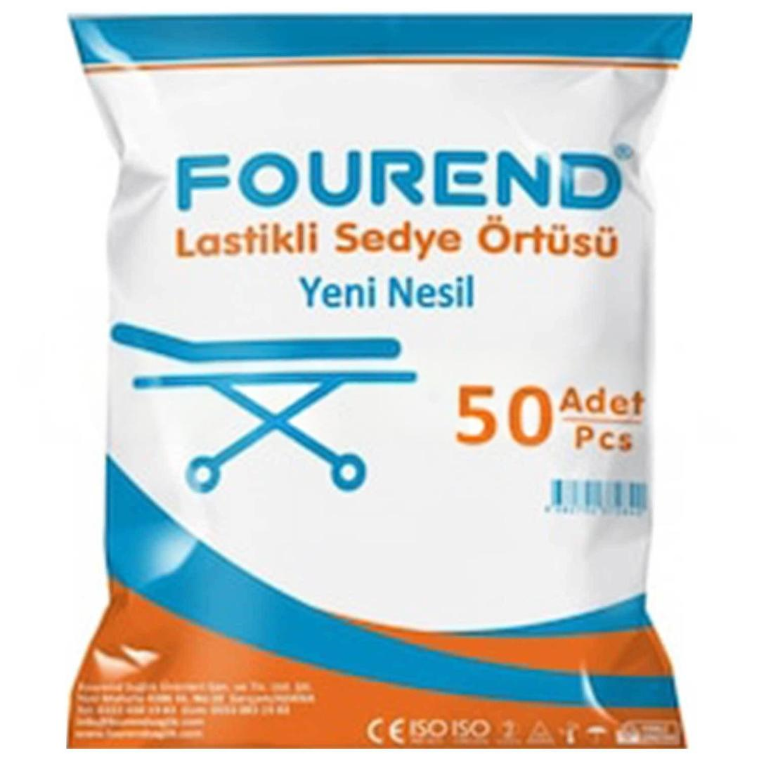 Fourend Yeni Nesil Lastikli Sedye Örtüsü 80 x 220 cm 50'li