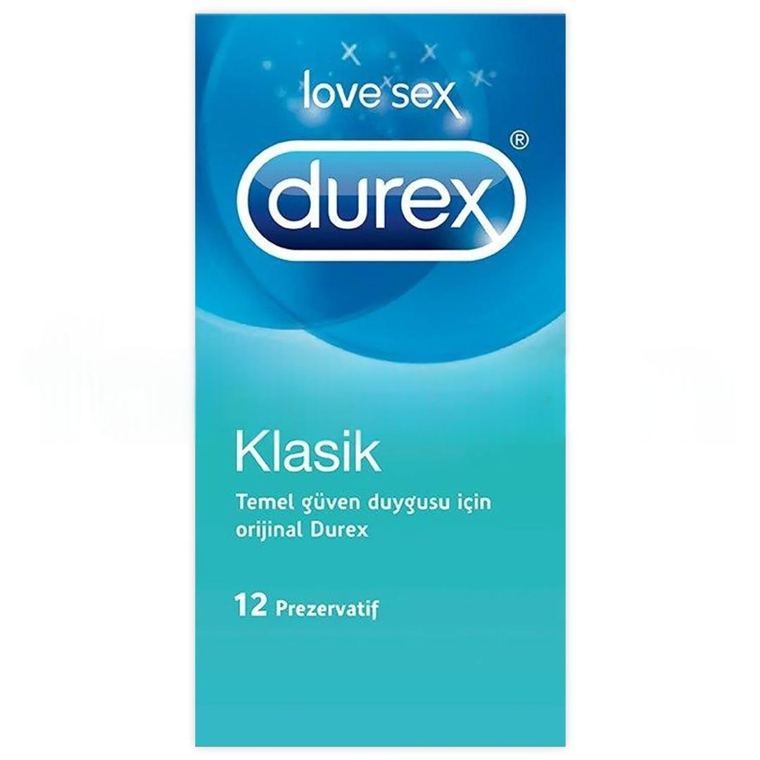 Durex Klasik Prezervatif 12'li - Eski Ambalaj