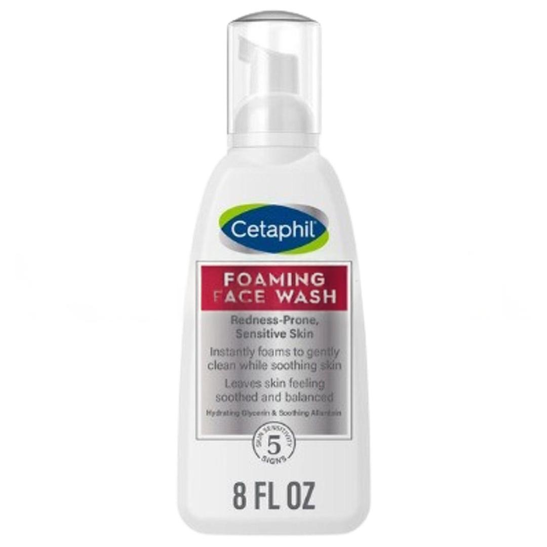 Cetaphil Foaming Face Wash Yüz Kızarıklıkları İçin Yüz Temizleme Köpüğü 8 fl oz 237 ml