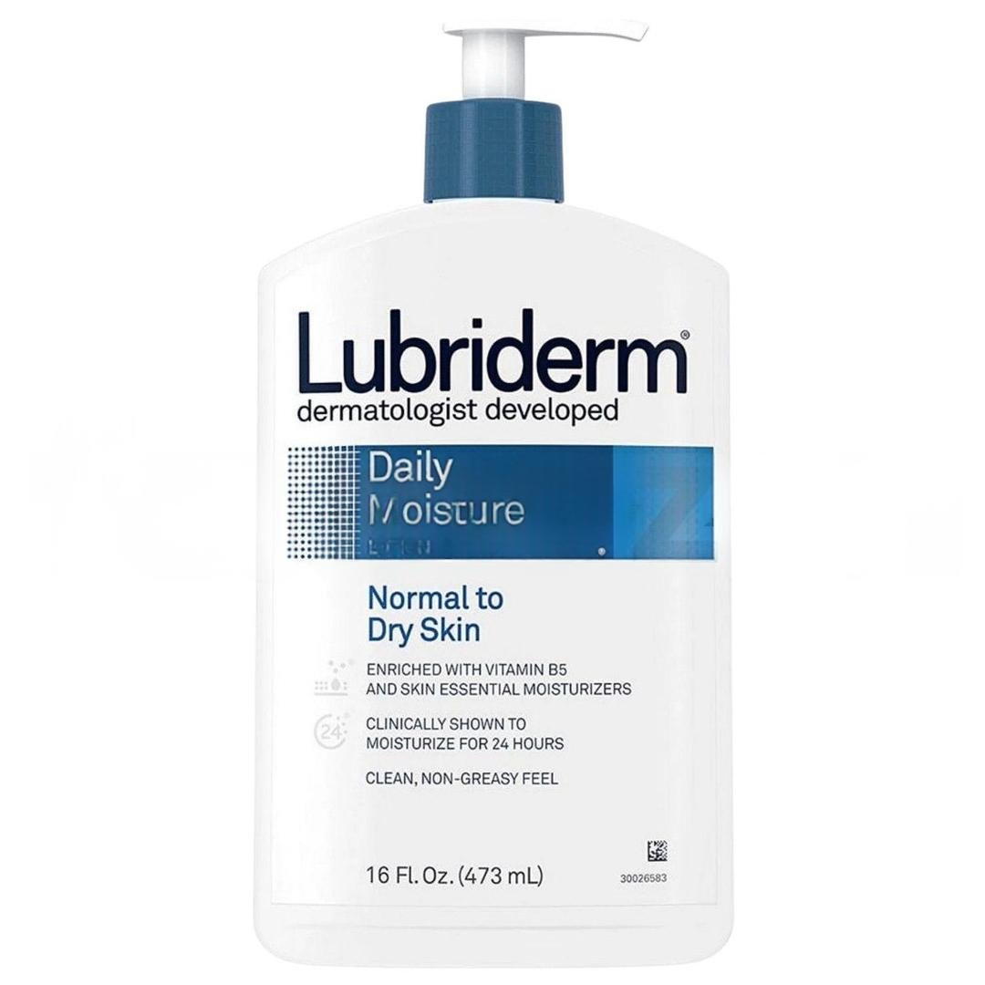 Lubriderm Daily Moisture Body & Hand Lotion For Dry Skin Vücut ve El Kuru Ciltler İçin Losyon 473 ml