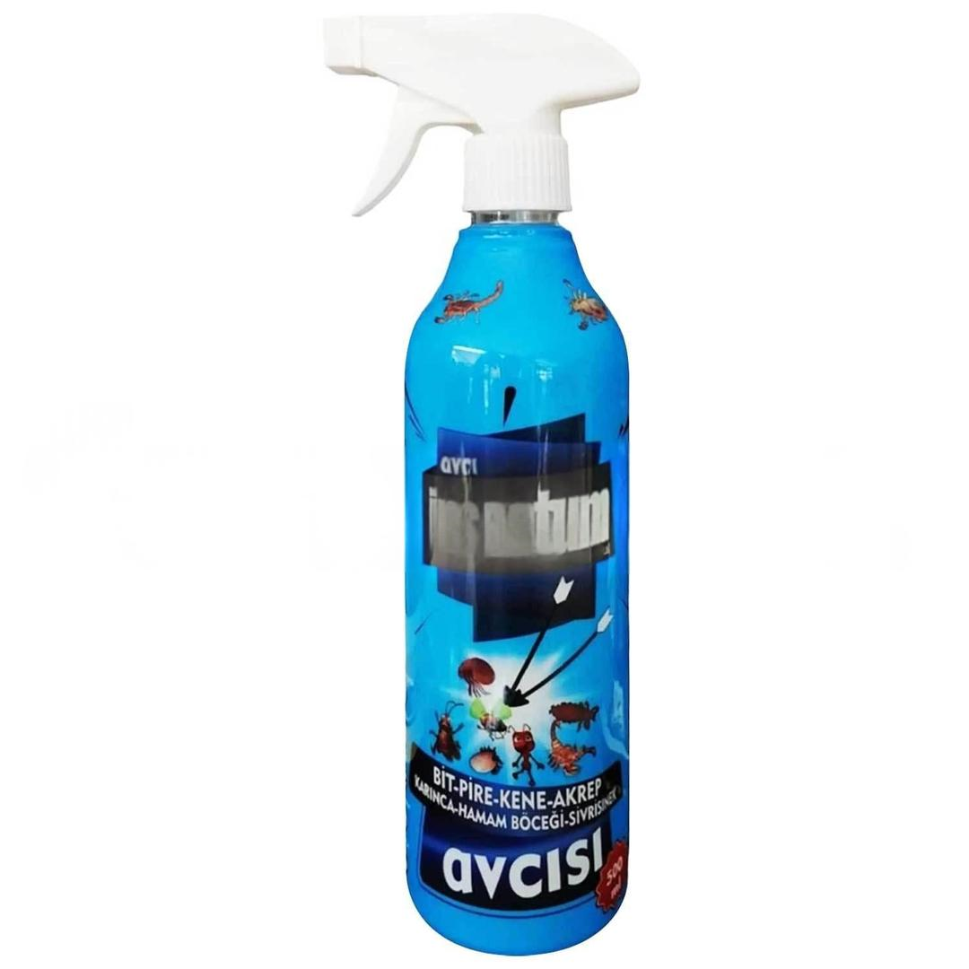 Avcı Insectum Karınca Sivrisinek Karasinek HamamBöceği Bit Pire Kene Akrep Avcısı Sprey 500 ml
