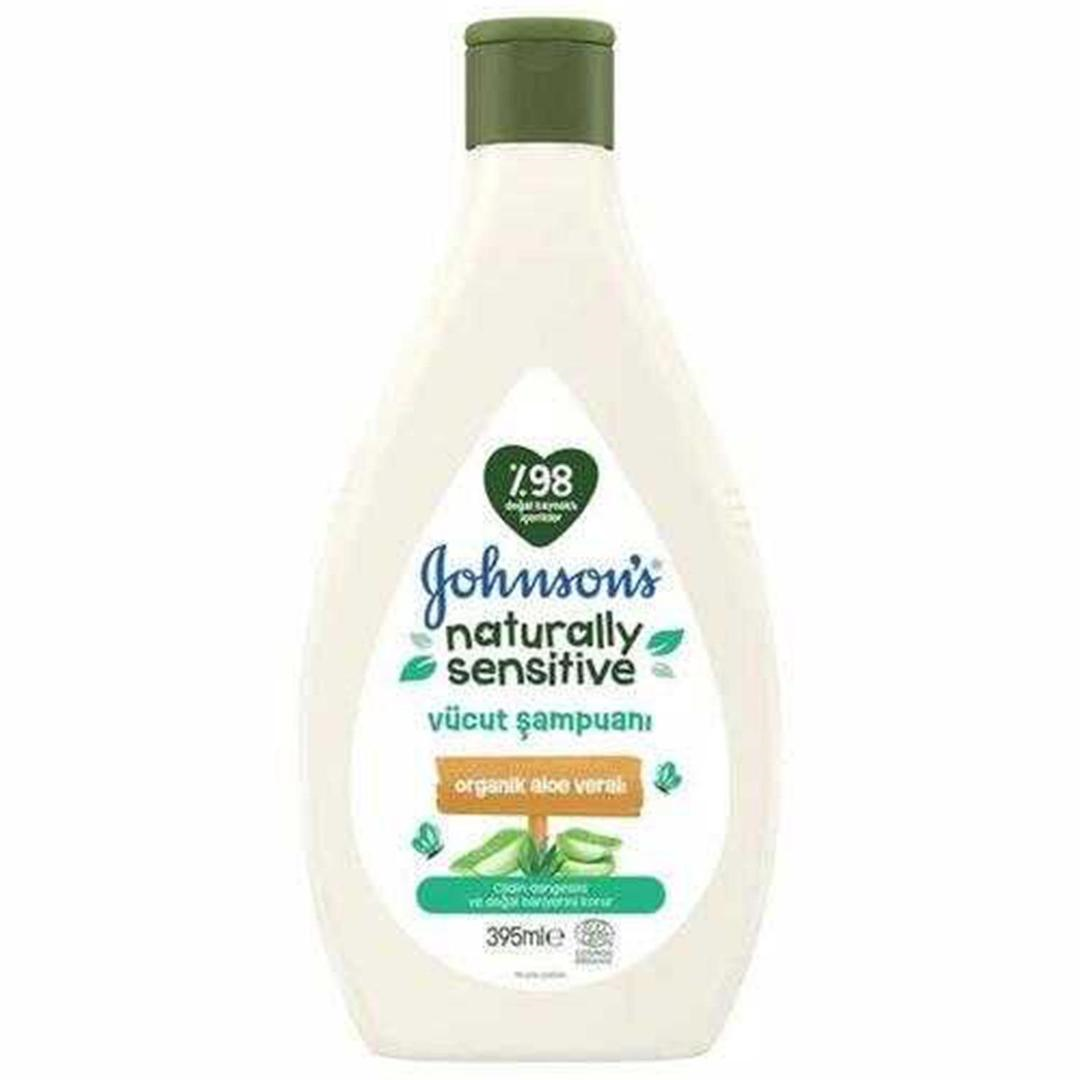 Johnson's Naturally Sensitive Bebek Vücut Şampunı 395 ml