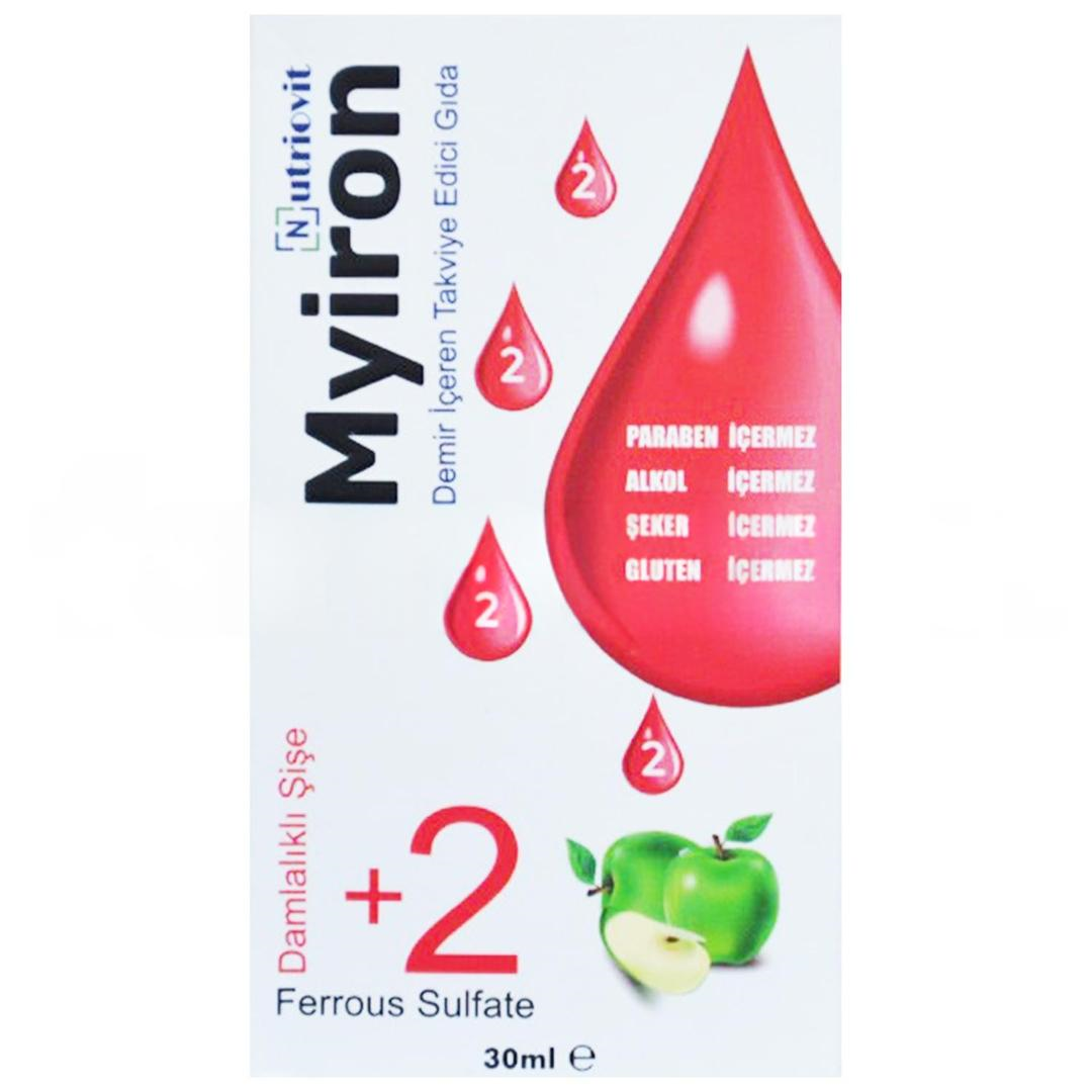 Myiron Parabensiz Demir Damlası 30 ml