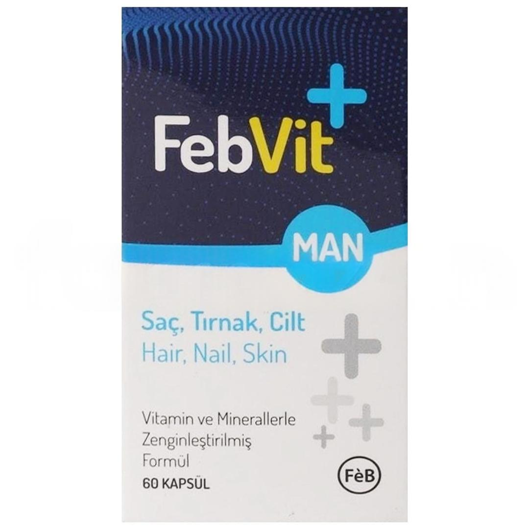 Febvit Man 60 Kapsül - Eski Ambalaj