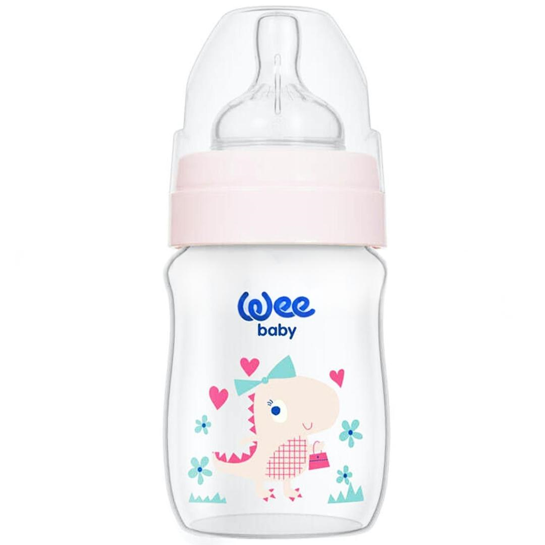 Wee Baby 135 PP Biberon Geniş Ağız 150 ml - Pembe