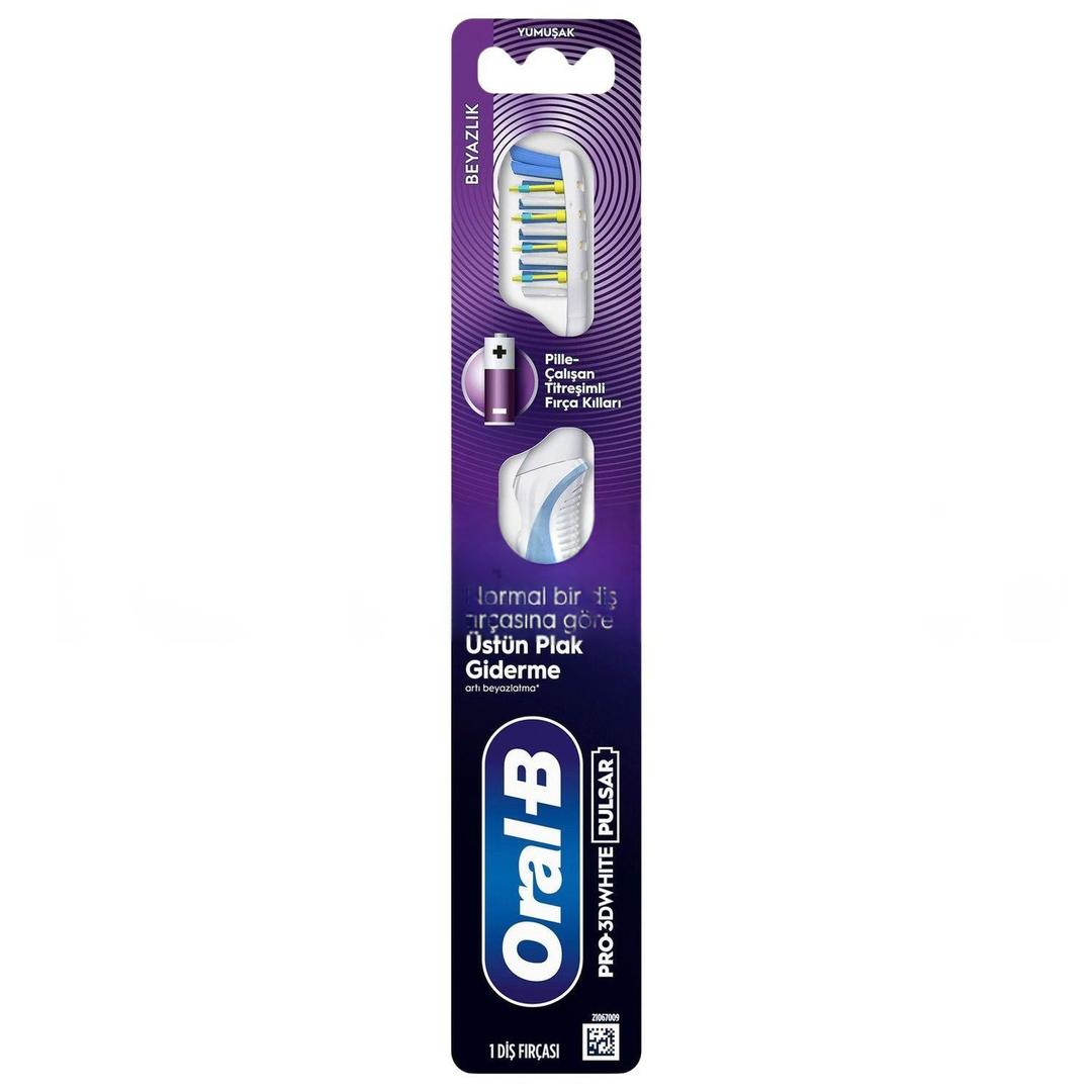 Oral-B Pro-3Dw Pulsar Beyazlık Diş Fırçası Yumuşak