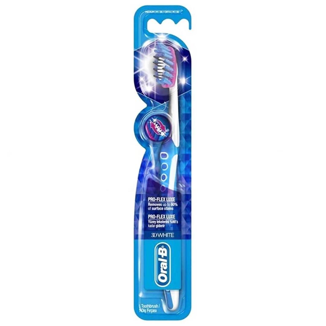 Oral-B 3D White Pro-Flex Luxe 38 Orta Diş Fırçası