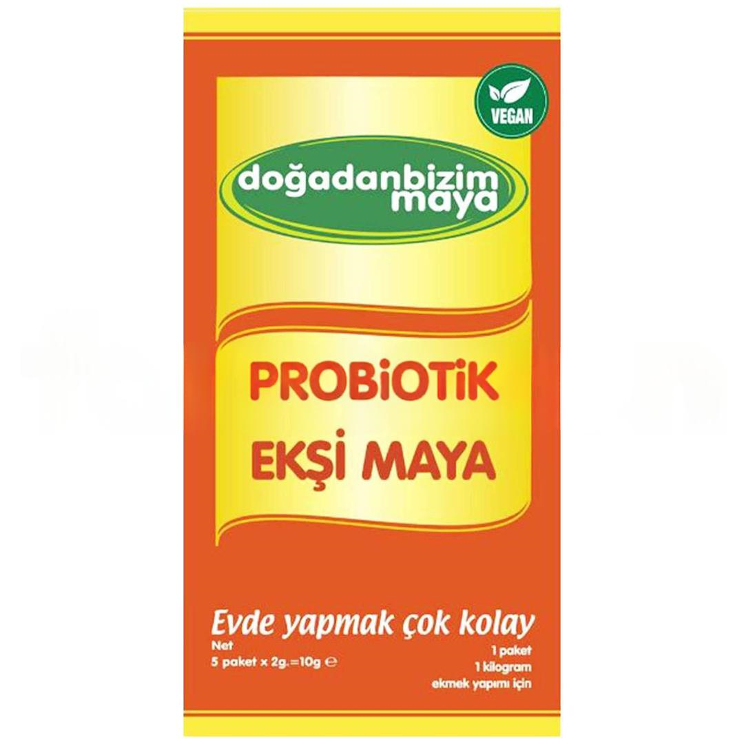 Doğadan Bizim Probiotik Ekşi Maya 2 gr - 5'li Paket