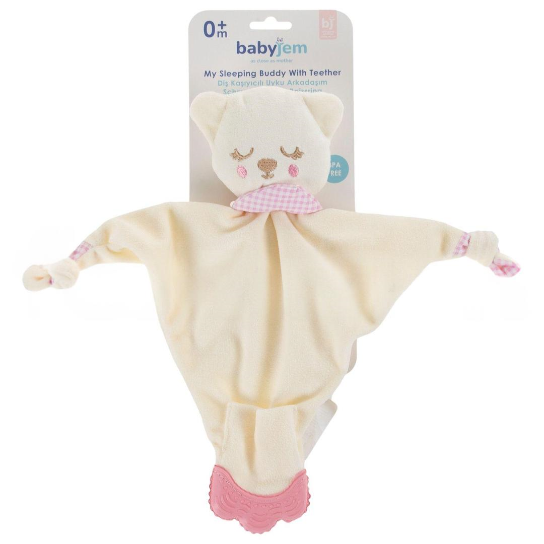 Babyjem Diş Kaşıyıcılı Uyku Arkadaşım Pembe 603