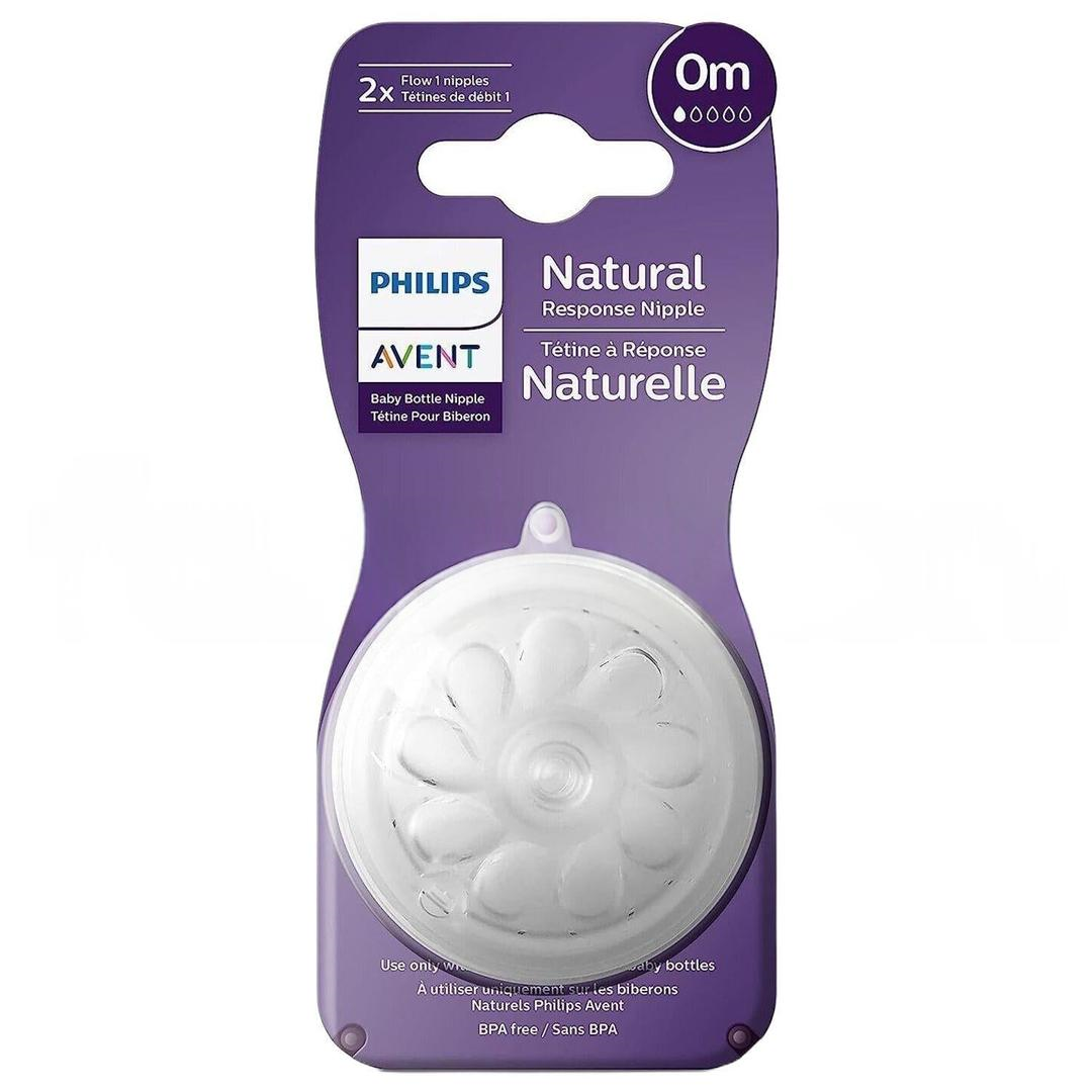 Avent Natural Response Biberon Emziği 1 Numara 0+ Ay 2'li