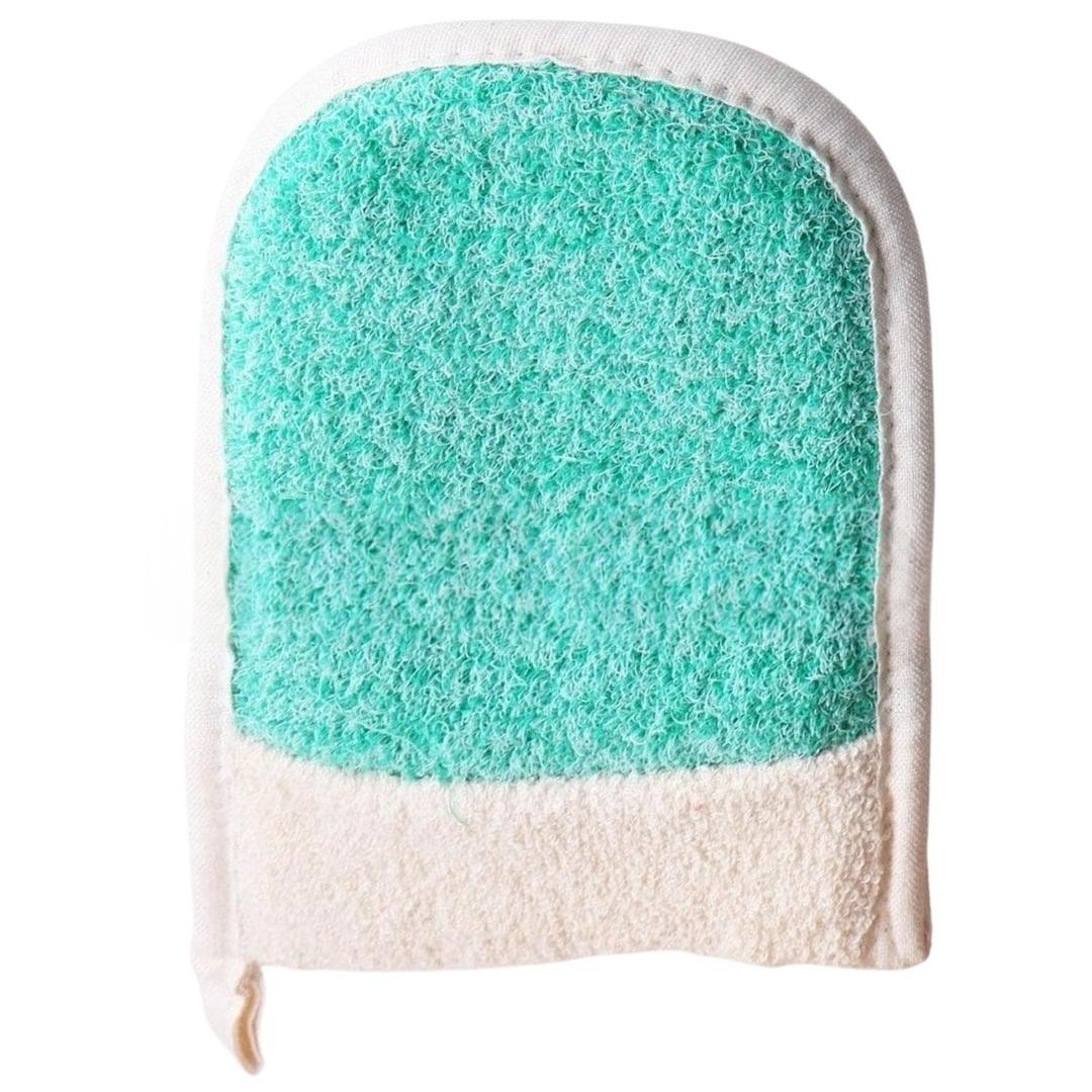 Biolif Poly-Cotton Banyo Eldiveni - Mavi Veya Turuncu