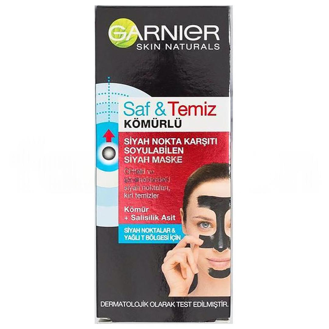 Garnier Saf Temiz Soyulabilen Maske Kömürlü Siyah Nokta Karşıtı 50 ml