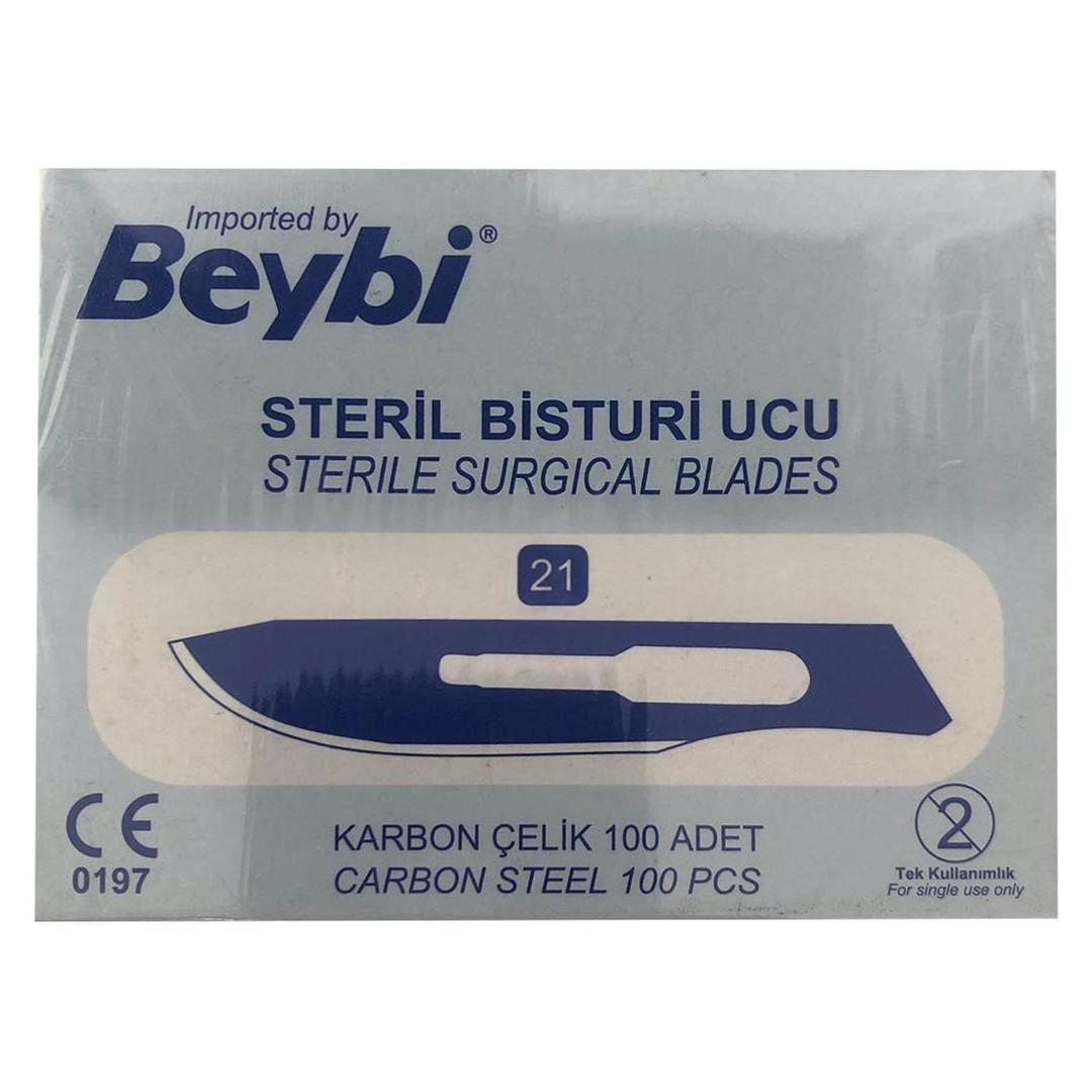 Beybi Steril Bistüri Ucu No: 21 100 Adet