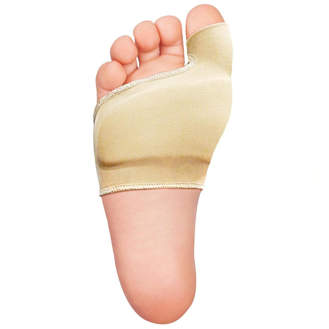 Kifidis F-42-46/47 Kumaş Kaplı Jel Metatars & Halluks Valgus Koruyucu Renksiz Large