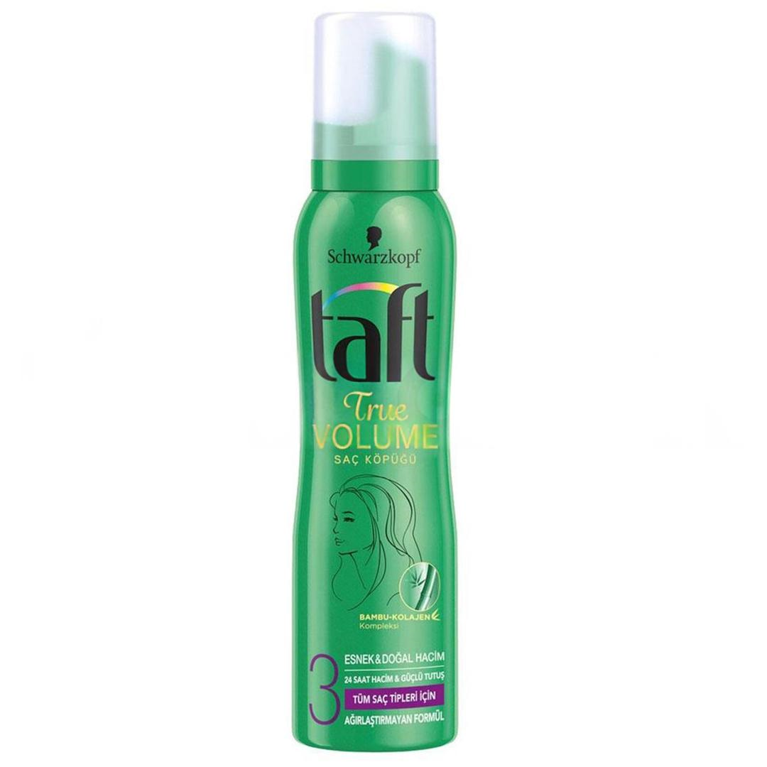 Taft Saç Köpüğü True Volume 3 Ekstra Güçlü 150 ml