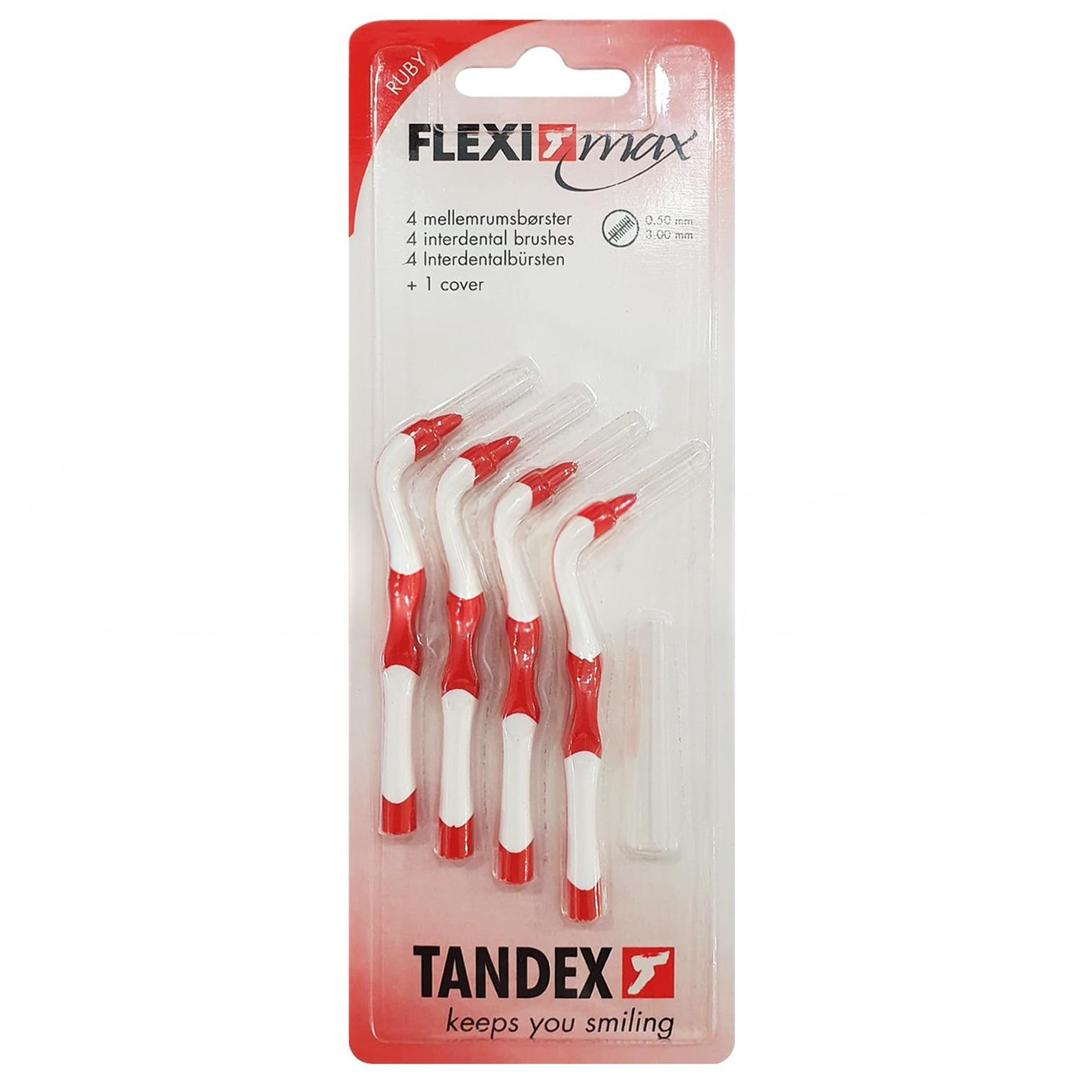 Tandex Flexi Max Diş Arayüz Fırçası Ruby 0,5 mm 4'lü