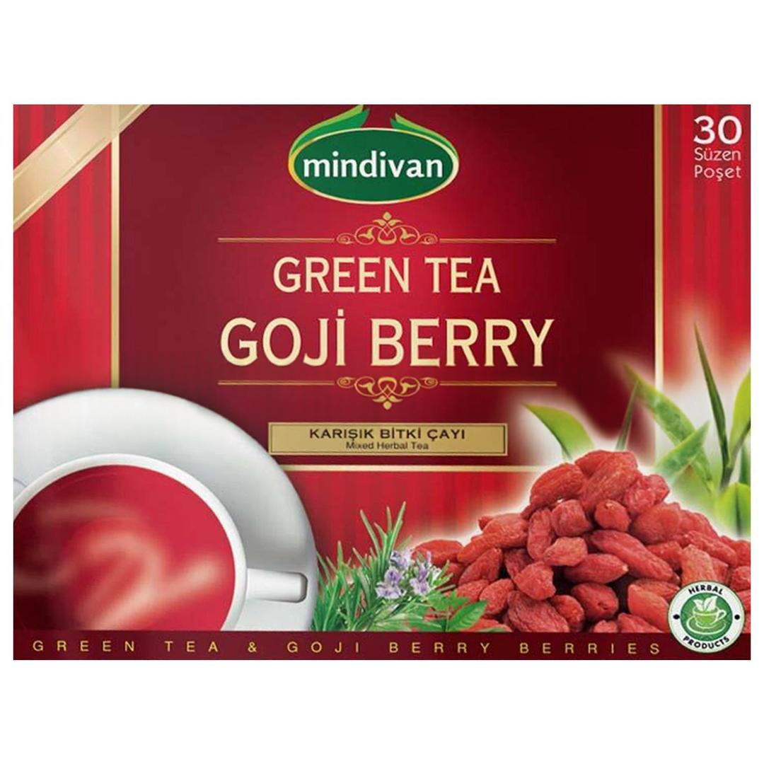 Mindivan Gojiberry Bitki Çayı 30 Süzen Poşet
