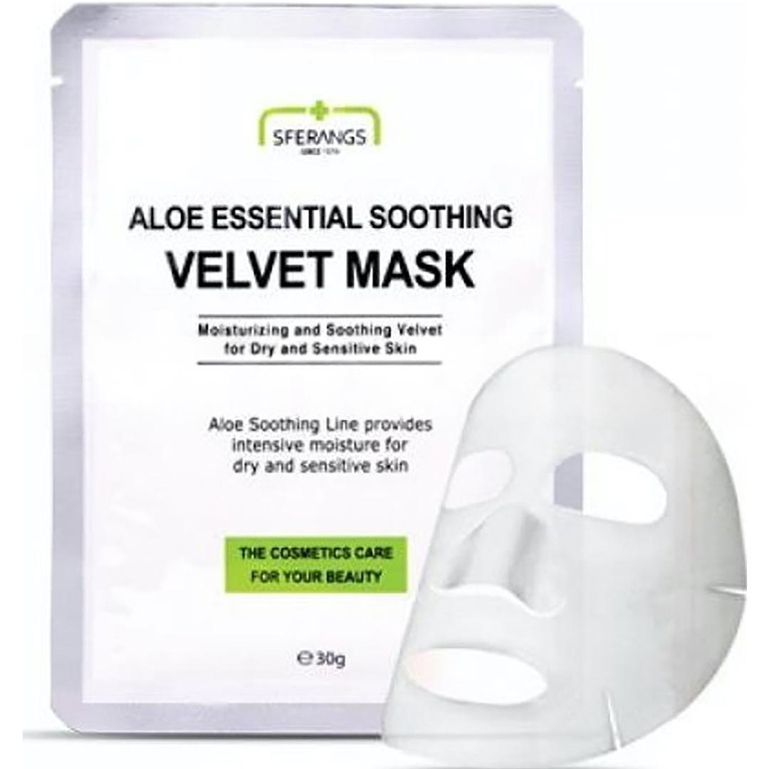 Sferangs Aloe Essential Soothing Velvet Mask 30 gr - 5 Adet