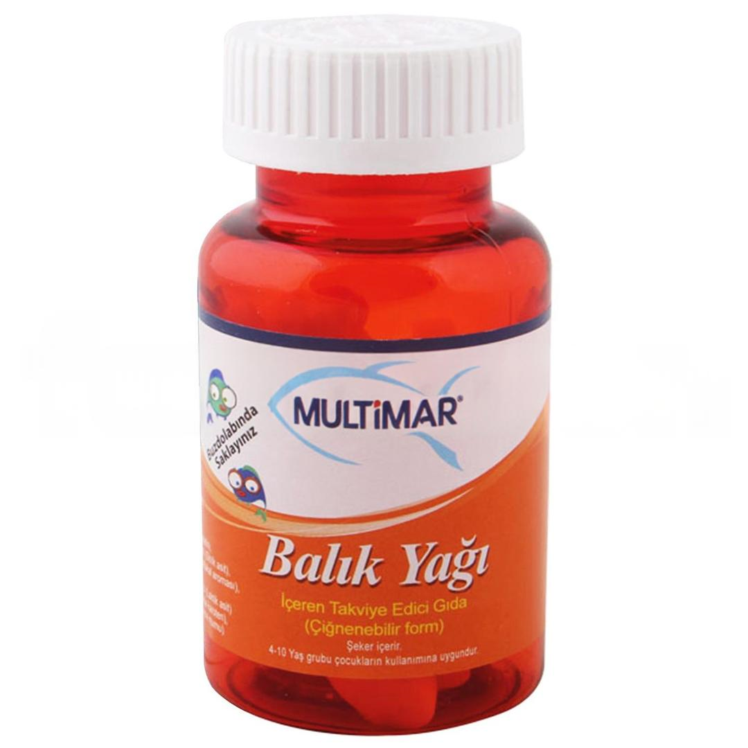 Multimar Balık Yağı Çiğnenebilir Form Gummy 30'lu