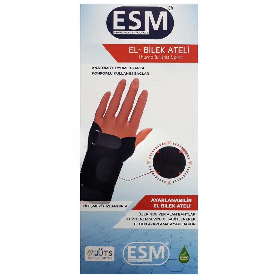 Esm Neopren Başparmak Destekli El Bilek Ateli Sağ - Bedensiz