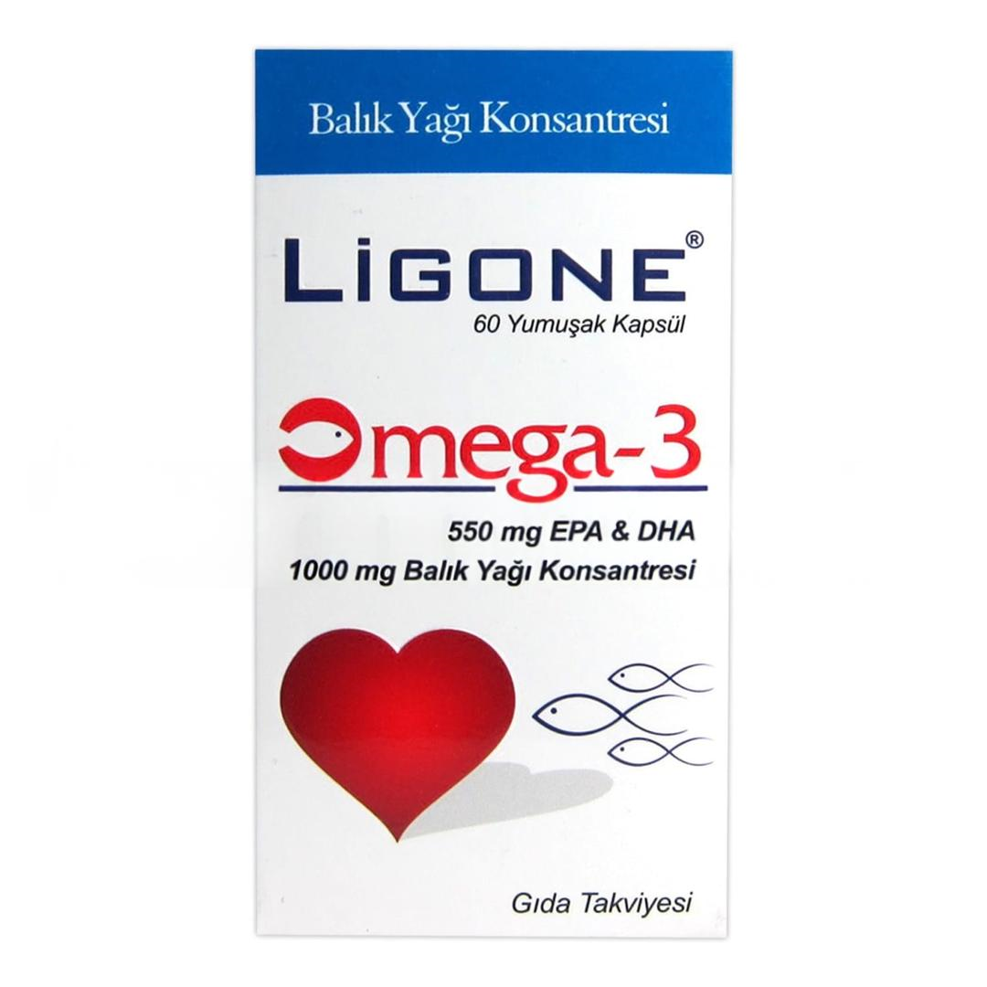 Ligone Omega-3 60 Yumuşak Kapsül - Eski Ambalaj