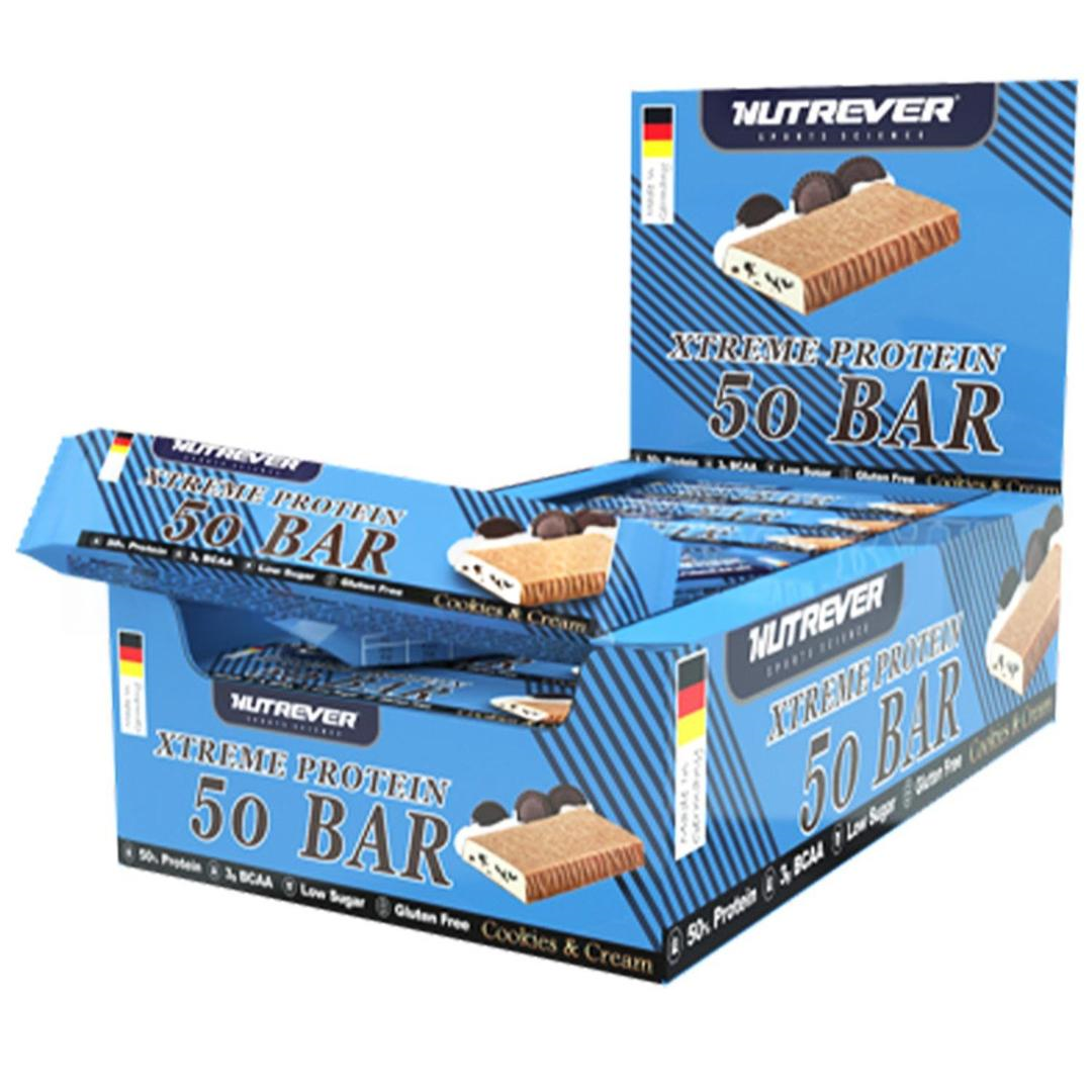 Nutrever Xtreme Protein Bar Kurabiye 50 gr - 24 Adet