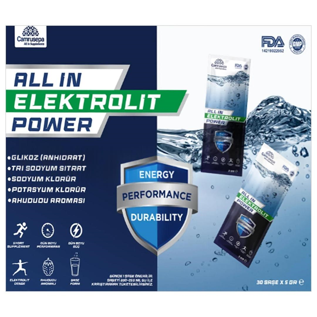 Camrusepa All In Elektrolit 30 Şase