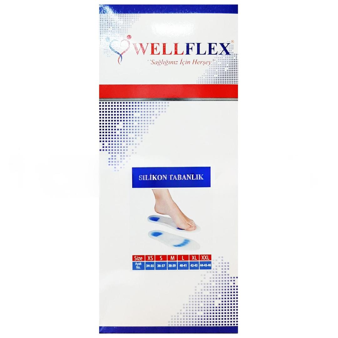 Wellflex Ark Destekli Silikon Tabanlık xLarge No: 43-44