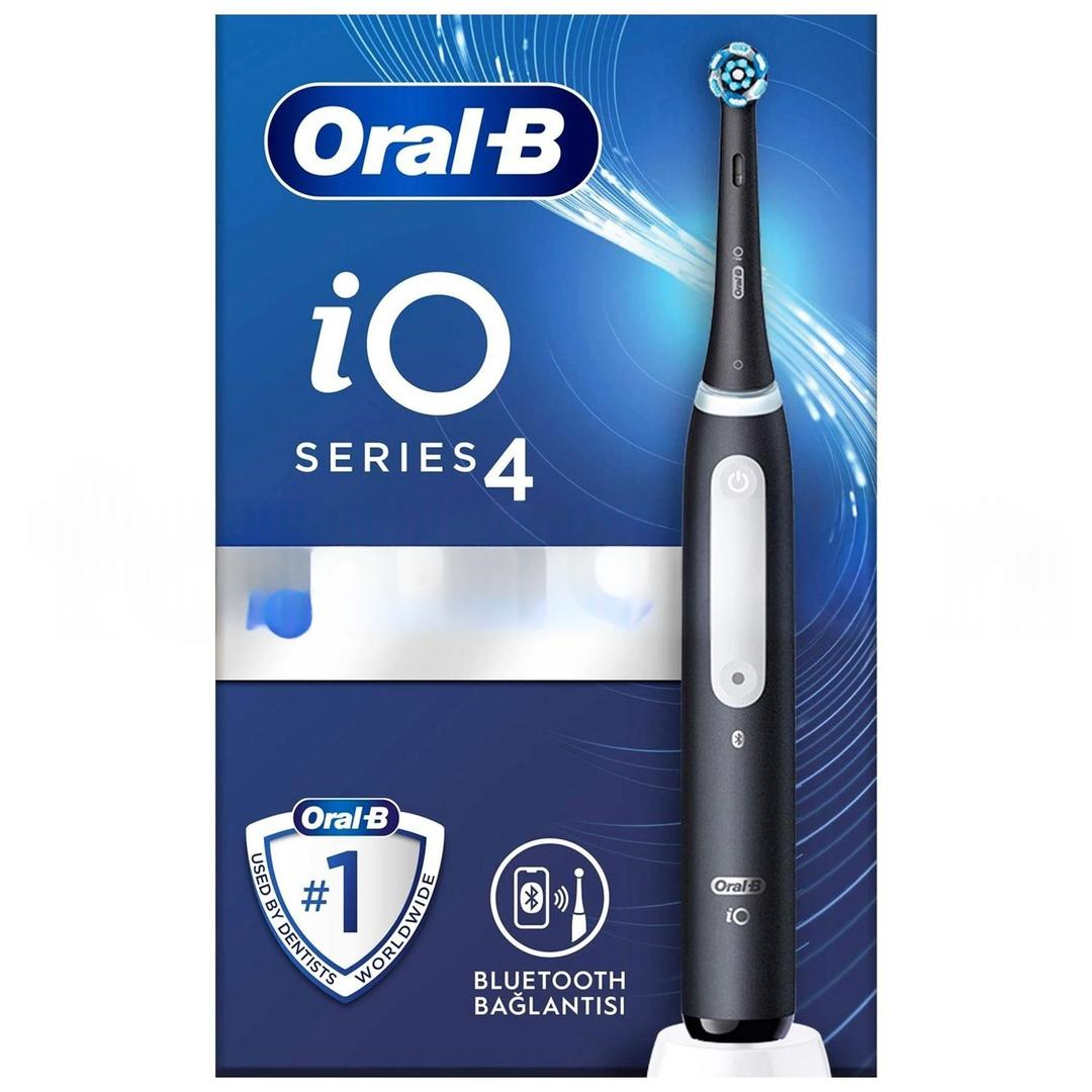 Oral-B IO 4 Şarjlı Diş Fırçası - Mat Siyah