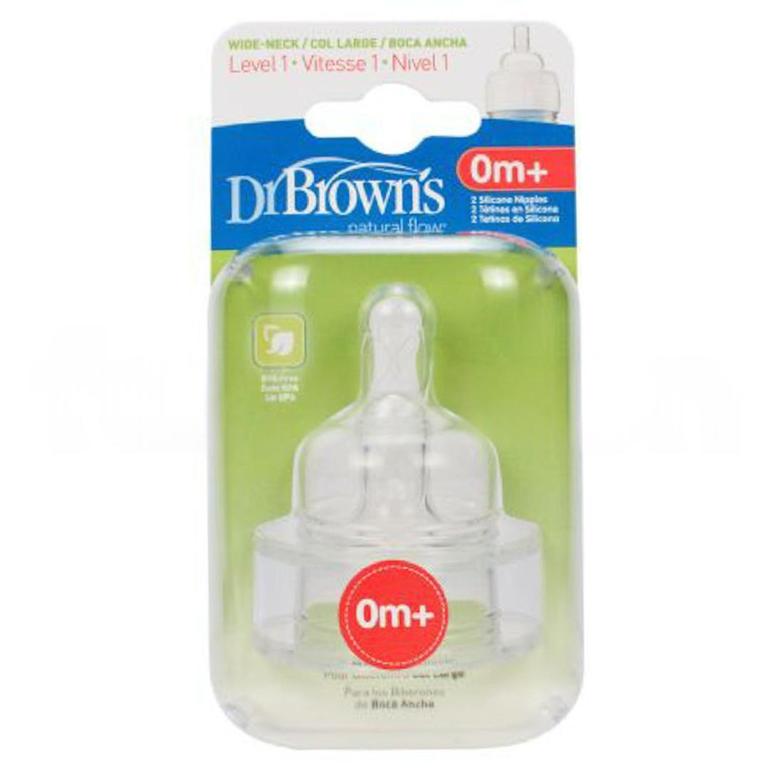 Dr. Brown's Biberon Emziği Geniş Ağızlı No: 1 352