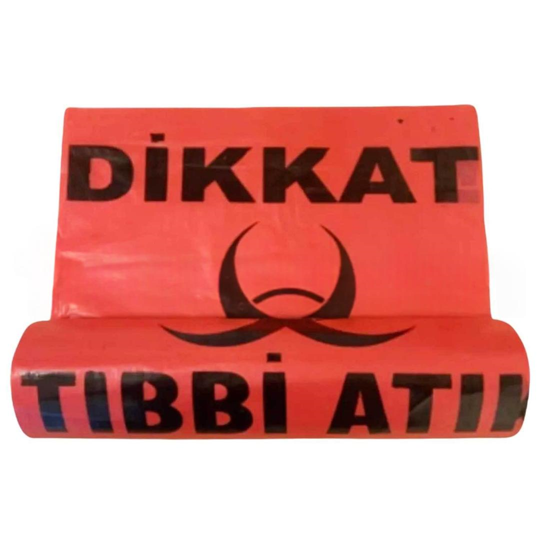 Tıbbı Atık Poşeti 75x90 cm 10'lu