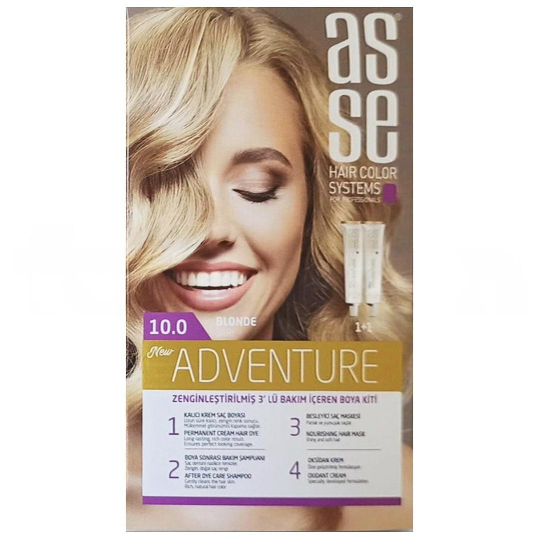 Asse Hair Color System Saç Boyası Sarı No: 10.00