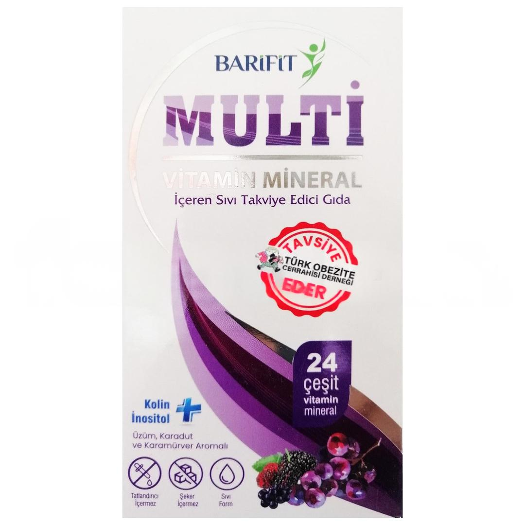 Barifit Multivitamin ve Multimineral Likit 150 ml