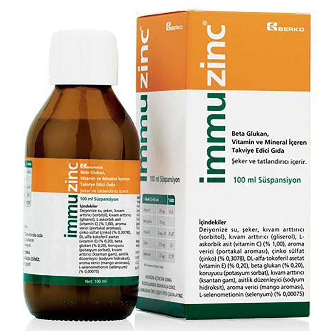 İmmuzinc Şurup 100 ml - Eski Ambalaj