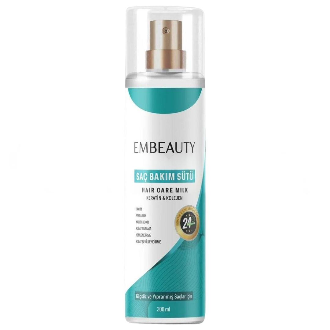 Embeauty Besleyici Keratin Kolajen Saç Bakım Sütü 200 ml