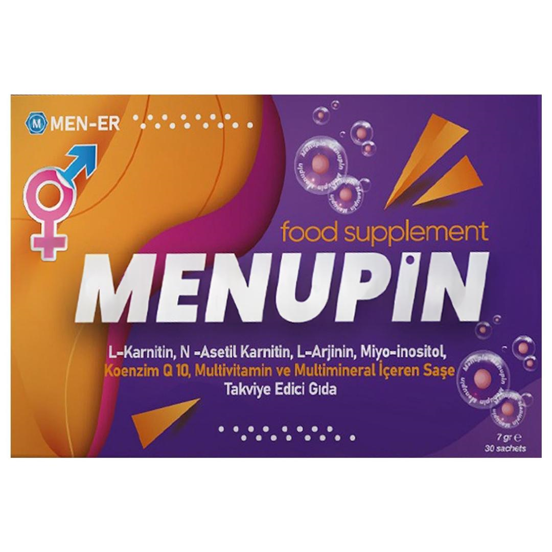 Menupin Coenzim Q10 Multıvitamin Multiminreal 7 gr x 30 Saşe
