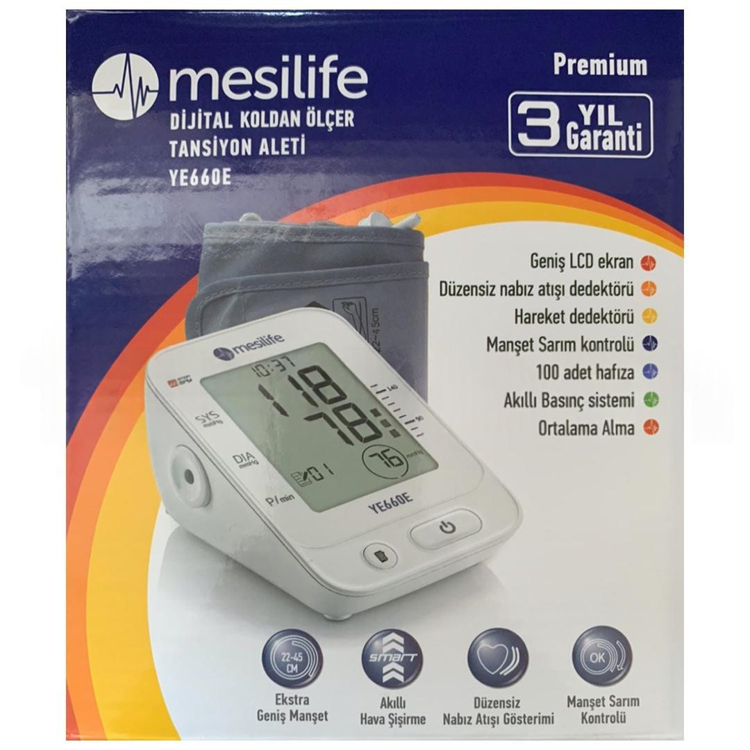 Mesilife Premium Ye660e Dijital Koldan Ölçer Tam Otomatik Tansiyon Aleti