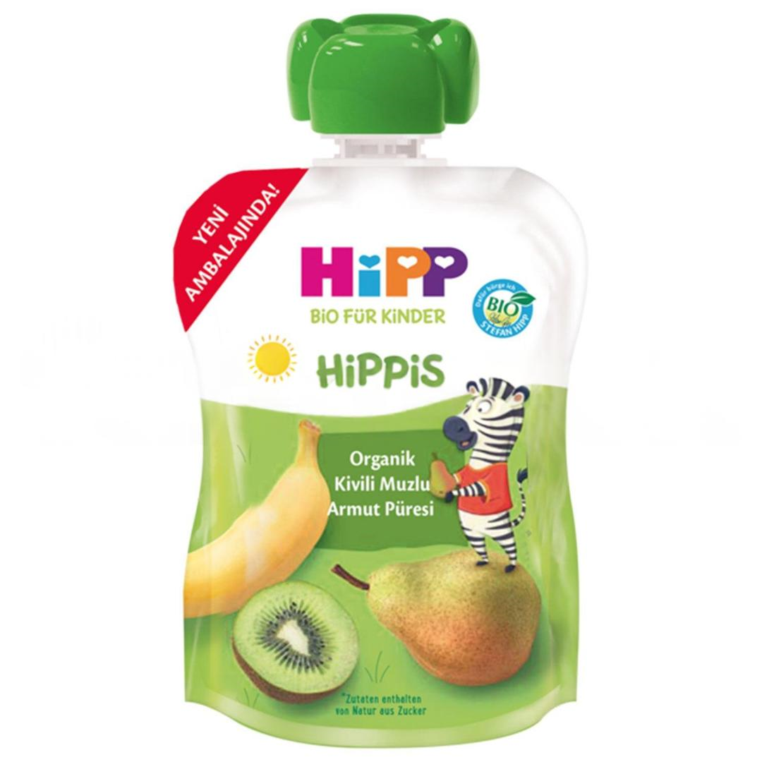 Hipp Organik Kivili Muzlu Armut Püresi 100 gr